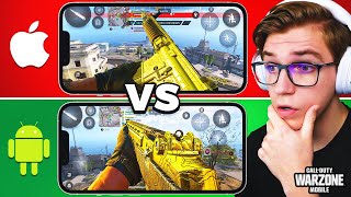 Warzone Mobile iOS vs. Android Max FPS Gameplay! (iPad, iPhone & More)