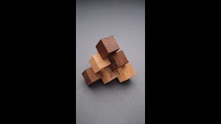 Difficult 3 piece Pyramid puzzle #shorts