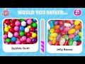 would you rather... sweets edition 🍫🍬 daily quiz