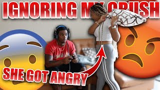 Ignoring My Crush While Playing Xbox PRANK *SHE GOT ANGRY*