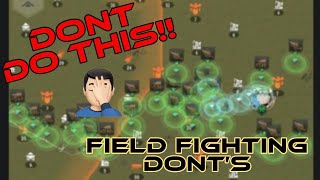 Warpath - Don't Do This - Field Tips