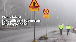 Jakomäen sydän - Näin liikut turvallisesti työmaan läheisyydessä