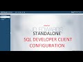 How to configure and connect Oracle SQL Developer client on JD Edwards 9.2 Standalone database