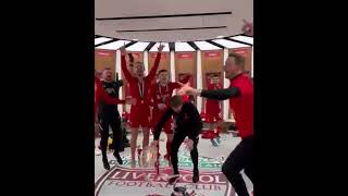 Liverpool FC Celebrate after winning Carabao Cup 2022