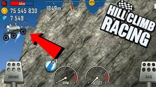 Hill Climb Racing MOONLANDER Gadi On Mountain Road Gameplay video hill climb racing game 😱🏔️