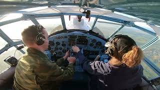 An-2 Cockpit View | Static Camera View | Full Flight