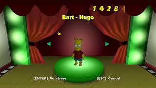 The Simpsons Hit & Run All Outfits for Bart in Level 6
