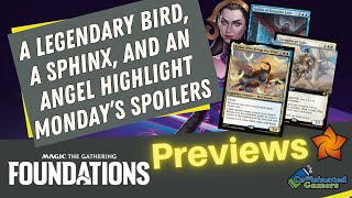 A legendary Bird, a Sphinx, and an Angel highlight Monday's Foundations Spoilers.