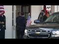 trump welcomes merkel to white house