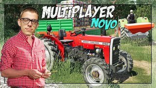 NOVI POČETAK NOVA MAPA MODOVI I NOVA EKIPA /MULTIPLAYER FARMA #01