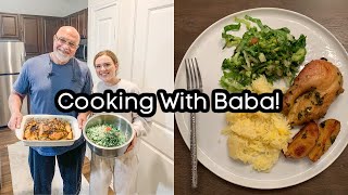 Cooking With My Palestinian Baba!