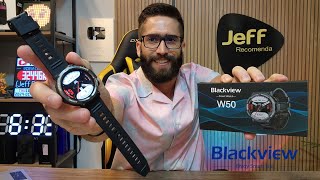 LANÇAMENTO!! BLACKVIEW W50: Smartwatch Bom, Bonito e Barato! (Unboxing/Análise)