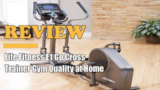 Life Fitness E1 Go Cross Trainer Gym Quality at Home 2022