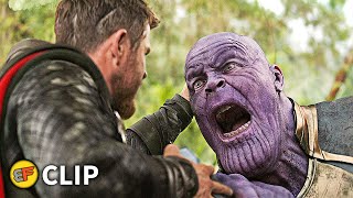 Thor vs Thanos - Thanos Snaps His Fingers Scene | Avengers Infinity War (2018) IMAX Movie Clip HD 4K