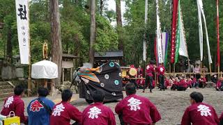 早良皇子の日高の祭り探訪記！清川天宝神社秋祭り～名乃内獅子舞・剣の舞その①～