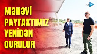 Prezidentin Şuşa səfərindən GÖRÜNTÜLƏR