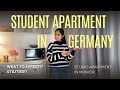 Student Apartment in Munich Germany | What you can expect!?