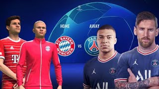 Champions League Final: PSG with Mbappe and Messi  vs FC Bayern Munich with Haaland and Müller