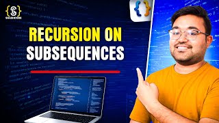 Recursion Subsequence Pattern | Include–Exclude Logic | Recursion Lecture 4