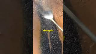 Asphalt Pressure Washing👎 #pressurewashingbusiness #pressurewashingplays #pressurewashingtips