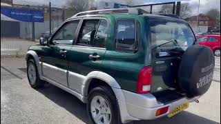 2005 55 SUZUKI GRAND VITARA 2.0 16V 5 DOOR GREEN FOUR WHEEL DRIVE