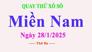 Quay Thử Xổ Số Miền Nam Hôm Nay ngày 28/1/2025 | Đỉnh Cao TV2