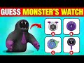 Guess The MONSTER By VOICE & CLOCK | Garten Of Banban 6| Sir Dadadoo, Bittergiggle, Kittysaurus