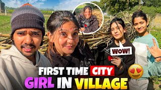 First time City girl in Village😍 | The Roamer Amit #vlog