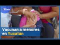 💉Arranca la vacunación de niños en Yucatán🧒 | TELE Yucatán