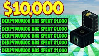 Spending $10,000 On A Minecraft Server (OP Prison)
