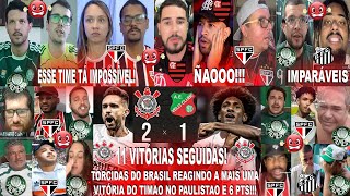 TORCIDAS DO BRASIL AO CORINTHIANS 2X1 VELO CLUBE COM GOL DO TALLES MAGNO E 11 VITÓRIAS SEGUIDAS !!!!