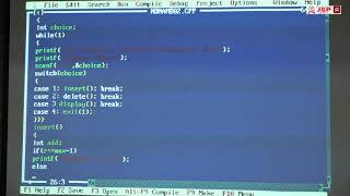 Perform Insert and Delete Operations on Linear Queue using Array