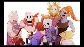 【手描きUNDERTALE】Ｇルートのサンズが主人公っぽい動画【アニメＯＰ風】