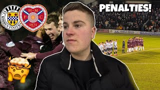 DRAMA AS HEARTS WIN ON PENALTIES IN PAISLEY!