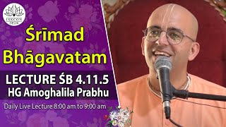 HG Amoghalila Prabhu || Śrīmad-Bhāgavatam Lecture || ISKCON-Delhi, Sant Nagar, East of Kailash