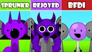 Incredibox Sprunki - Sprunkr VS Rejoyed VS BFDI! NEW MODS Comparison!