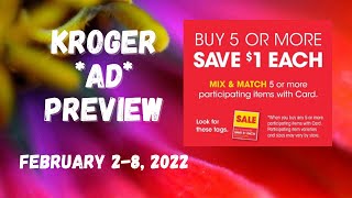 *MEGA SALE* Kroger Ad Preview for 2/2-2/8 | Mega Sale, *NEW* Weekly Digitals, & MORE