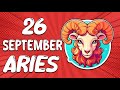 Today's Horosope - ARIES ♈ September 26, 2024 ♈ HOROSCOPE FOR TODAY