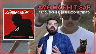 Amo Ma Chi T Sap - Geolier feat. MV Killa, Gué Pequeno  // TRADUZIONE E SIGNIFICATO DEL TESTO