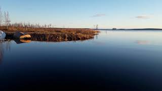 Savid :  Uljua -Lake  In The Sun  /  Uljuan tekoallas iltapäivä auringossa