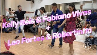 Kelly Reis & Fabiano Vivas & Leo Fortes & Robertinha DEMO (Samba de Gafieira) 