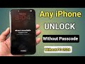 How to Unlock Any iPhone Without Passcode If Forgot 2026 || iPhone Unavailable Lock Screen Fix 