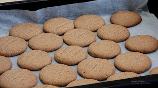 Cinnamon Cookies Recipe - Only 5 ingredients - No butter, no eggs