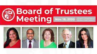 LBCCD - Board of Trustees Meeting - November 18, 2020