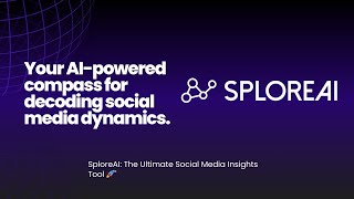 SploreAI – Actionable Insights for Smarter Social Media Strategies | Supermind Hackathon