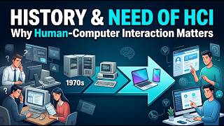 History and Need of HCI | What is Human-Computer Interaction & Why It Matters