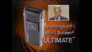 Remington Shavers Commercial Ad 1988