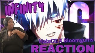 REACTION - GOJO SONG - “Infinity” | HalaCG x Bloomgums (Jujutsu Kaisen) [Official MV]