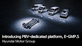 Introducing PBV-dedicated platform, E-GMP.S | Hyundai Motor Group