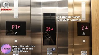 [HNY 2025, Dec 2024 Update] 3 Brand New Schindler 5500 MRL Lifts - Agora Thamrin Nine, Jakarta